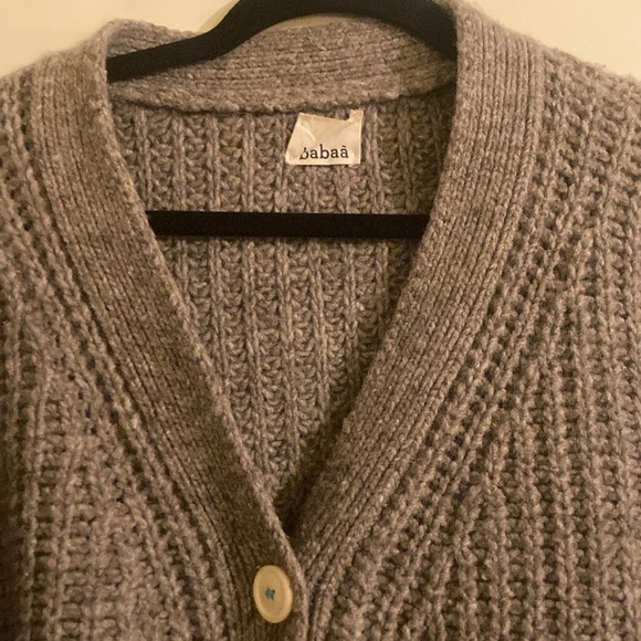 Babaa cardigan no19 dark mist - Picture 2 of 5